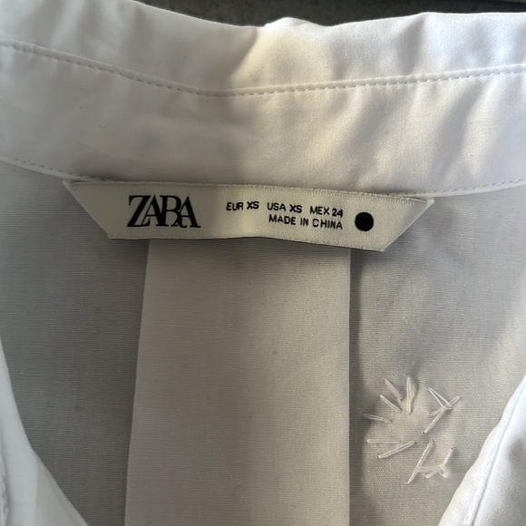 Zara Jeweled Buttondown Shirt - Picture 4 of 10